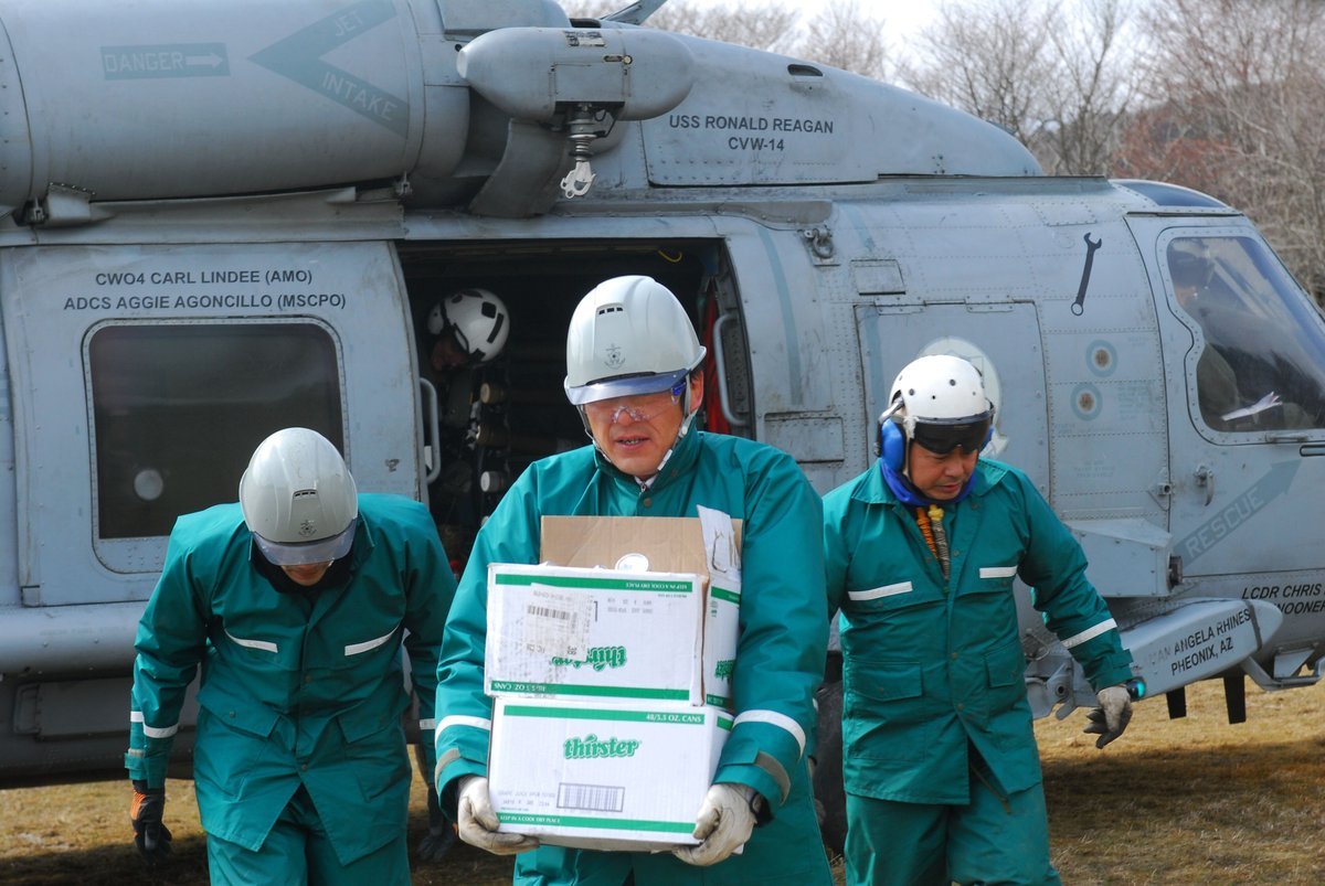 Context photograph: disaster relief
