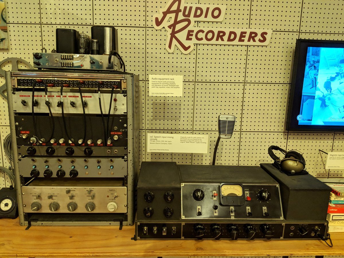 Context photograph: music studio