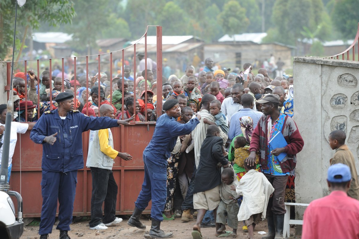 Context photograph: refugees